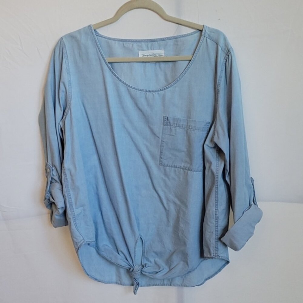 Young Hearts Blue Chambray Shirt